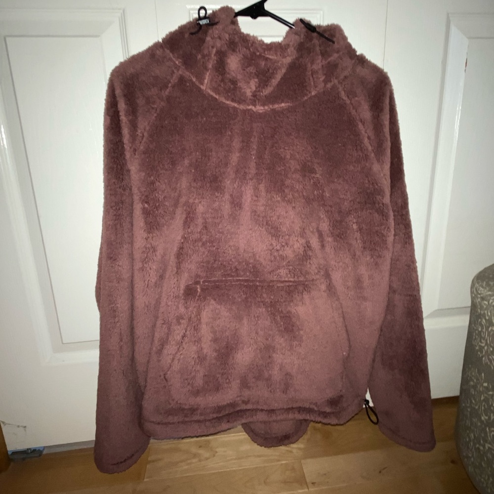 sherpa hoodie from PINK